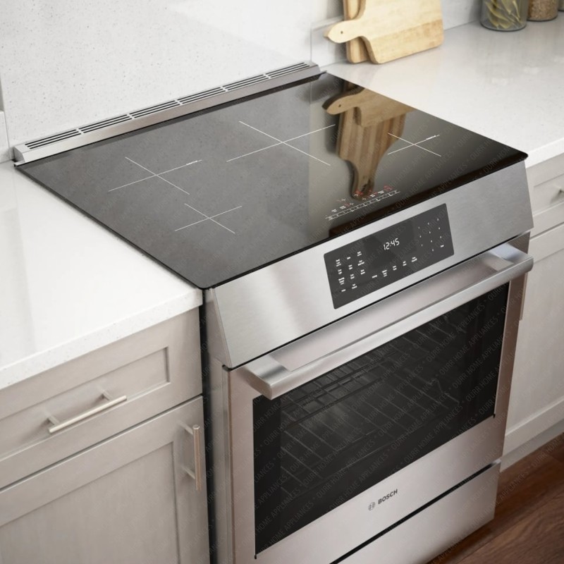 Bosch 800 Series Induction Slide-in Range Stainless Steel HII8057C
