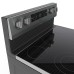 Brand New Hisense HBE3502CAS Electric Range, 5.8 cu. ft. Capacity, 30 inch Exterior Width, True Convection, 5 Burners, Storage Drawer, Air Fry, 3,300 Watts Highest Burner Element, Stainless Steel colour