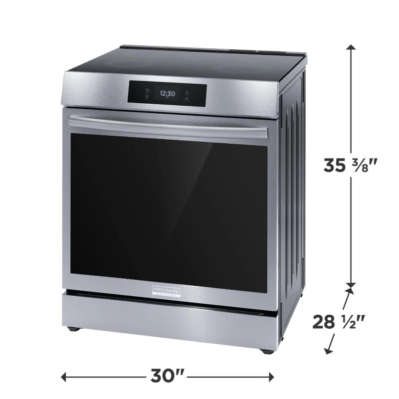 Frigidaire 30'' Front Control Induction Range with Total Convection