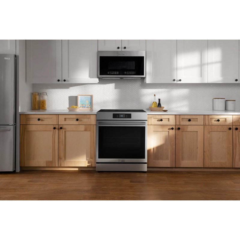 Frigidaire 30'' Front Control Induction Range with Total Convection