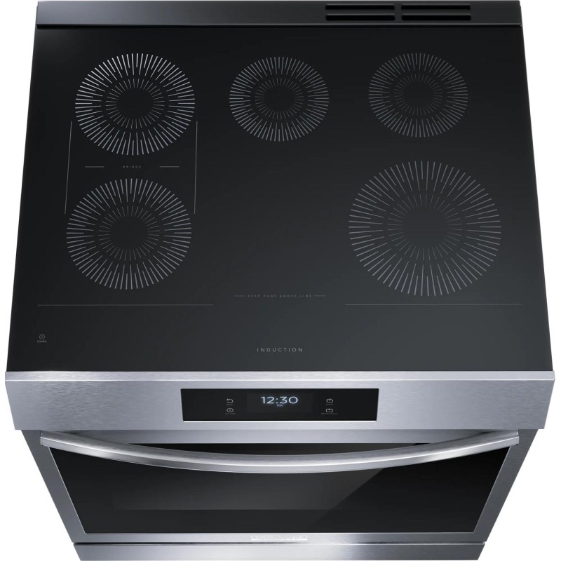 Frigidaire 30'' Front Control Induction Range with Total Convection