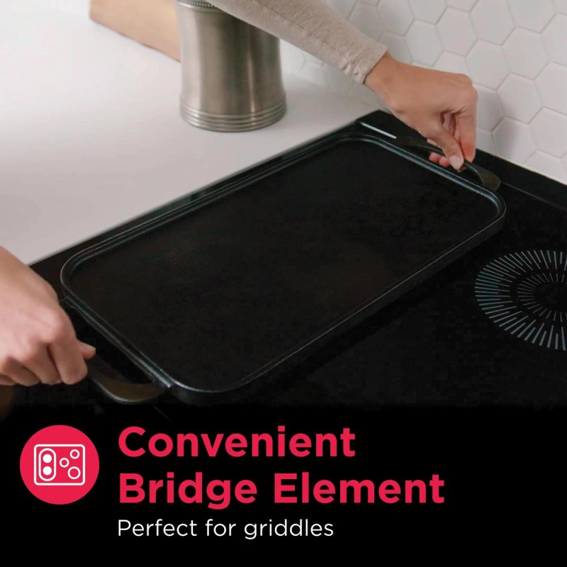 Frigidaire 30'' Front Control Induction Range with Total Convection