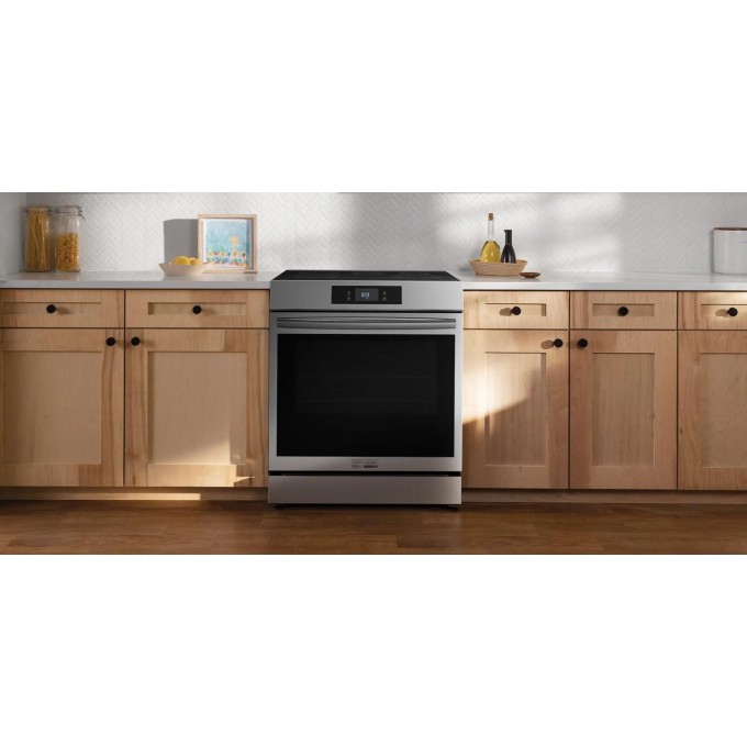 Frigidaire 30'' Front Control Induction Range with Total Convection